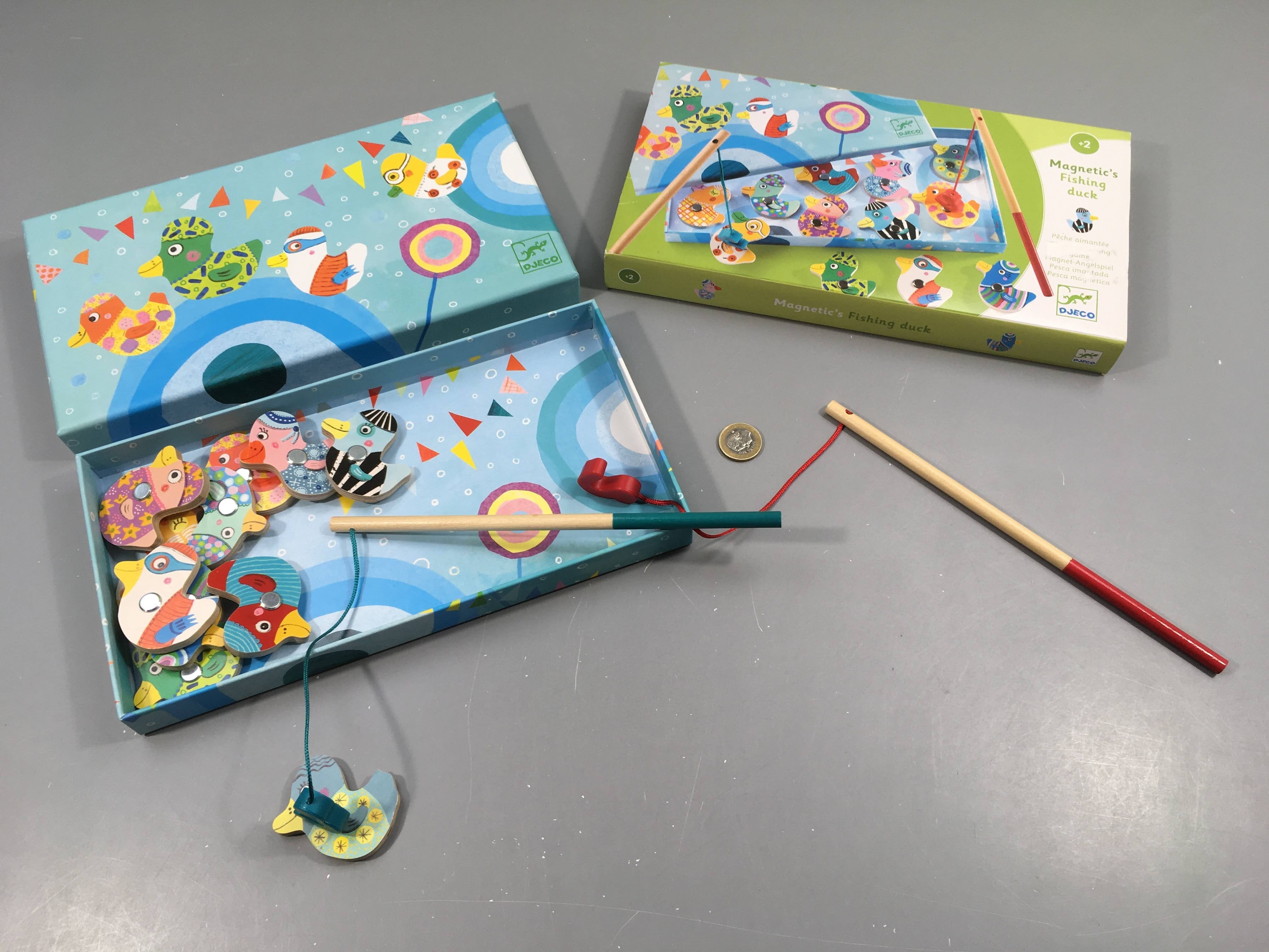 Jeu de pêche aimanté, +2a - complet