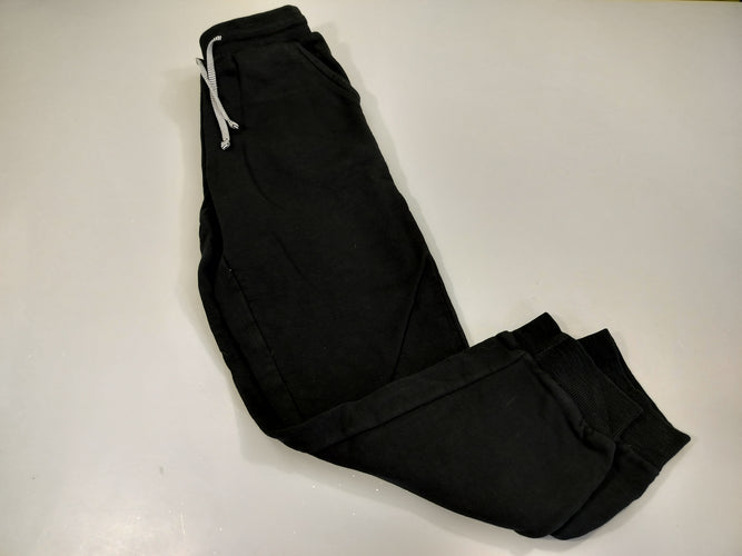 Jogging cargo noir flammé, moins cher chez Petit Kiwi
