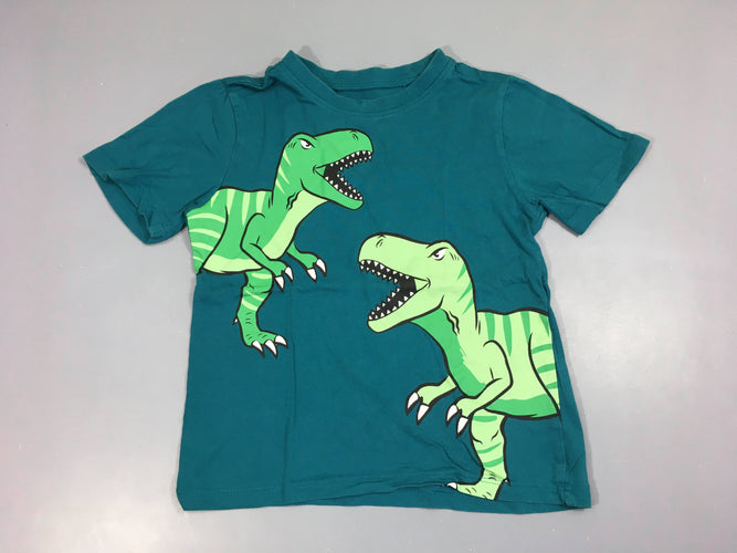 T-shirt m.c vert dinos, moins cher chez Petit Kiwi