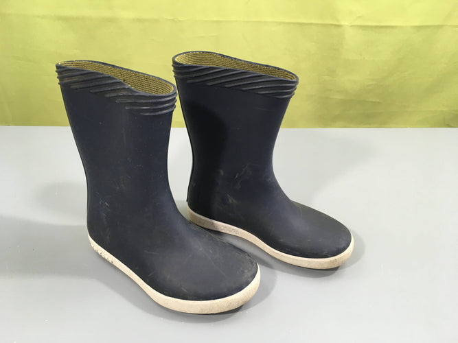 Bottes bleu foncé Tribord, moins cher chez Petit Kiwi