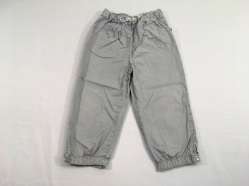 Pantalon gris taille élastique