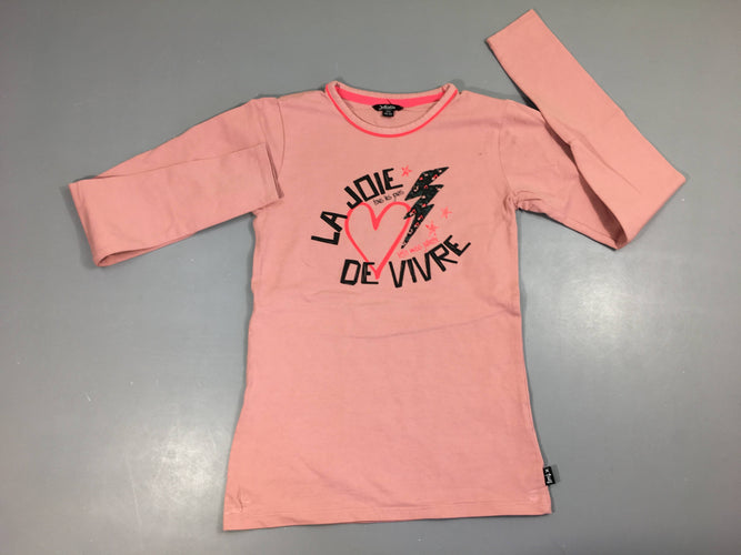 T-shirt m.l rose La Joie Juliette, moins cher chez Petit Kiwi