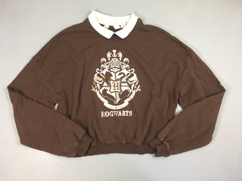 Sweat brun col polo Harr.y Potter