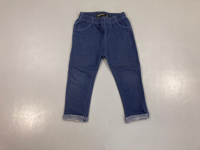 Jegging Denim à revers, moins cher chez Petit Kiwi