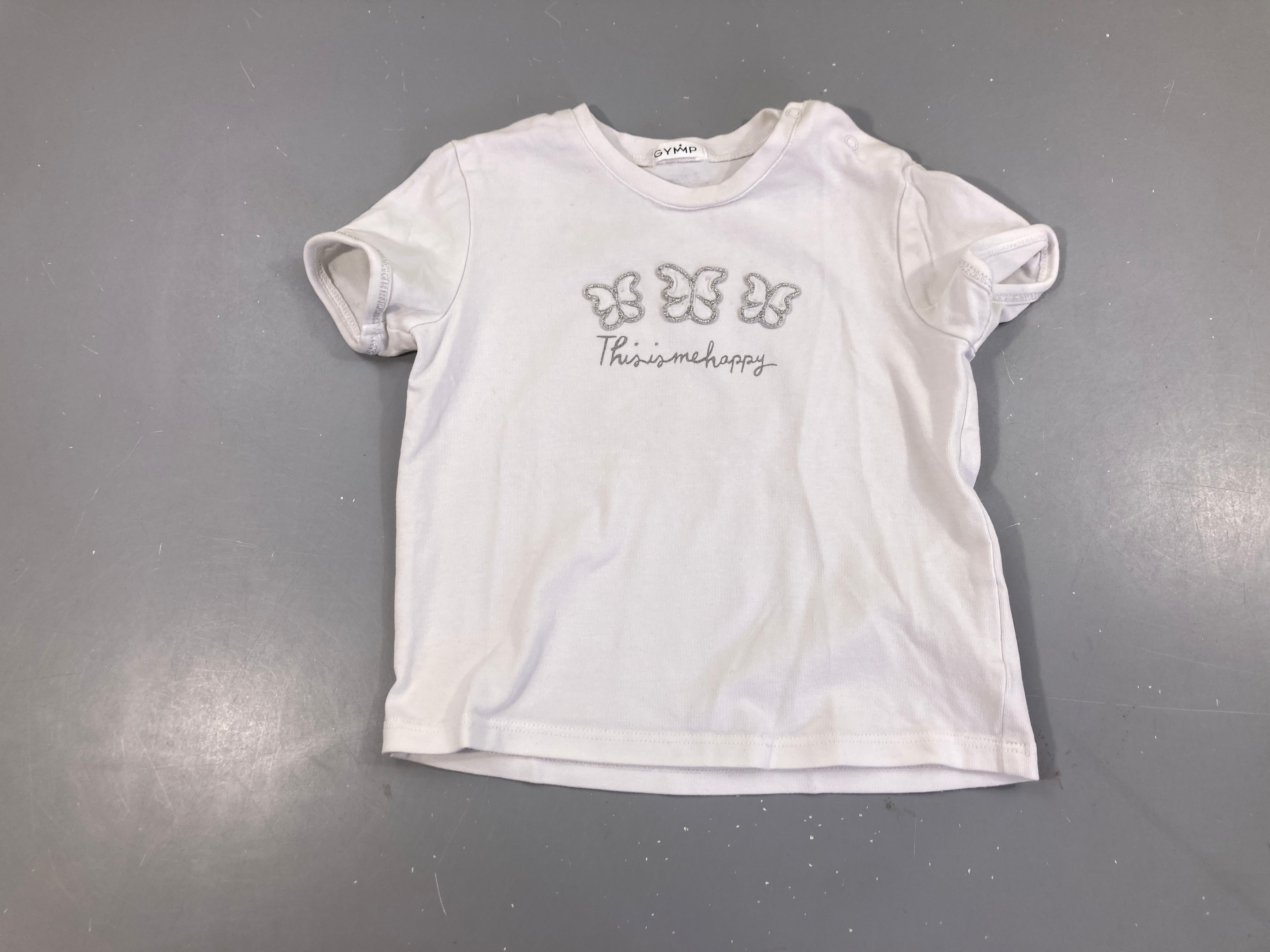 T-shirt m.c blanc Papillon