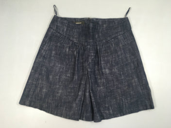 Jupe style tweed Denim bleu doublée