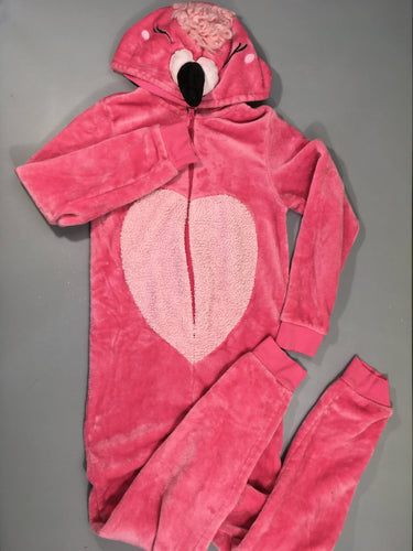 Surpyjama Flament rose velours, moins cher chez Petit Kiwi