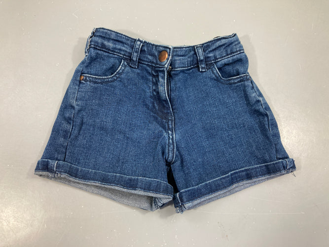Short denim à revers, moins cher chez Petit Kiwi