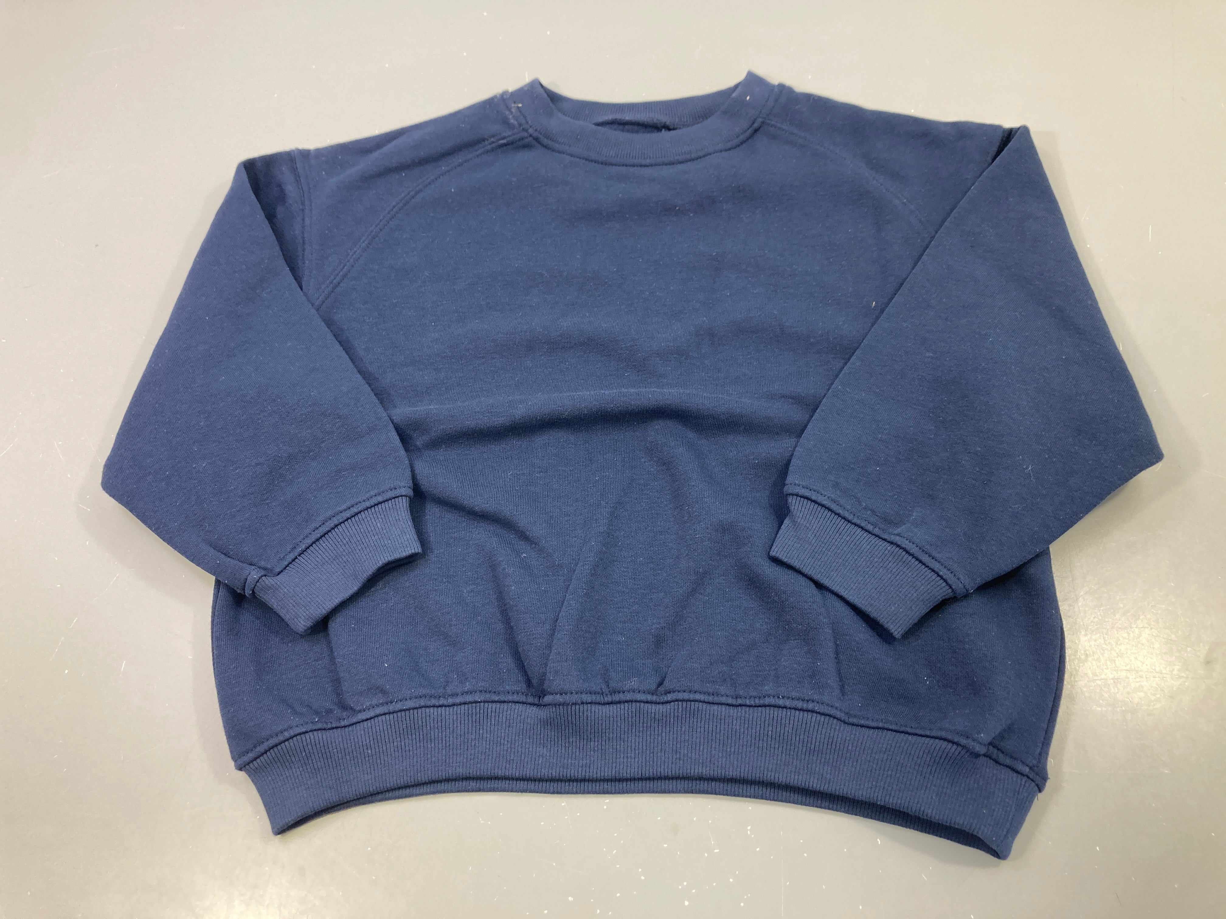 Sweat bleu marine uni
