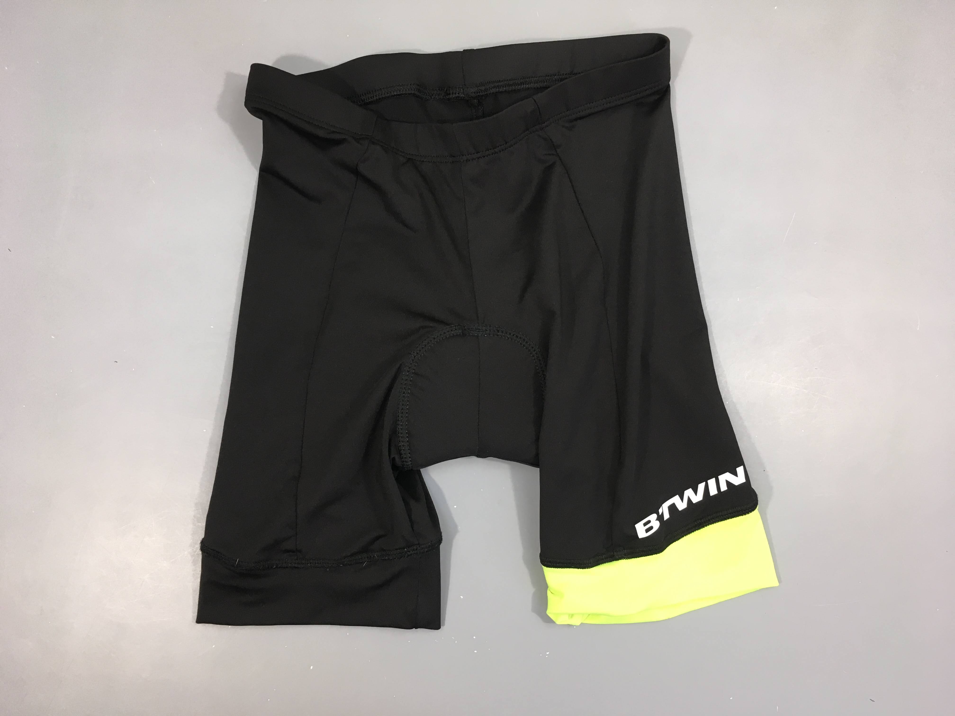 Cycliste vélo noir/jaune btwin (sans étiquette taille estimée)