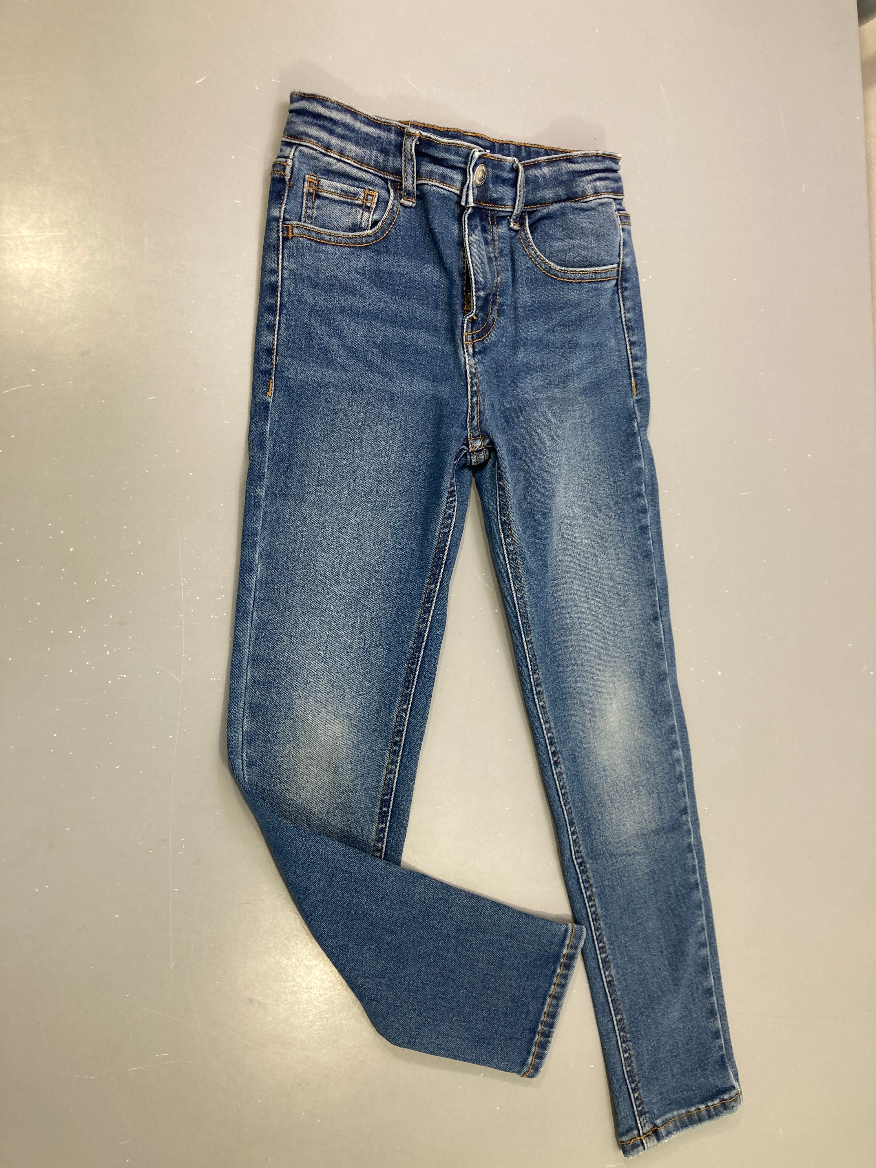 Pantalon jean bleu skinny