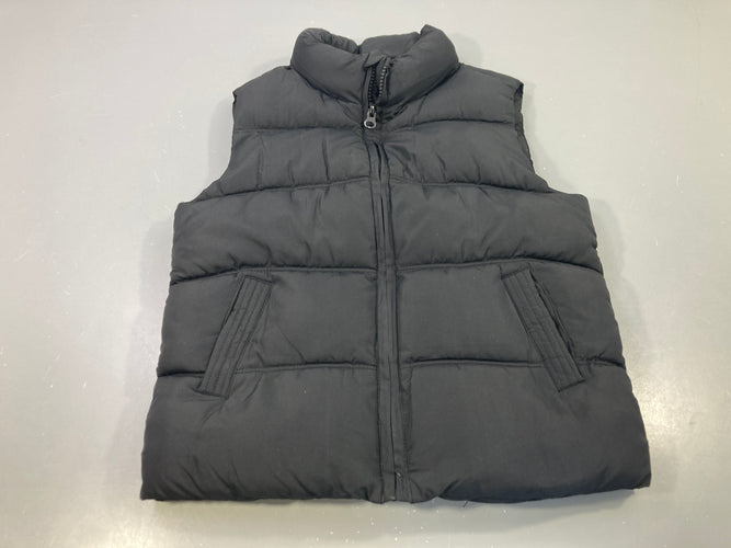 Bodywarmer noir matelassé, moins cher chez Petit Kiwi