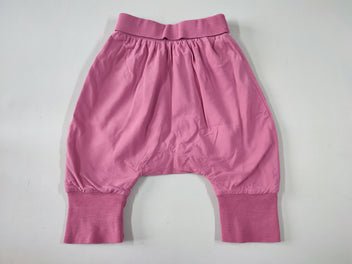 Pantalon sarouel doublé jersey rose