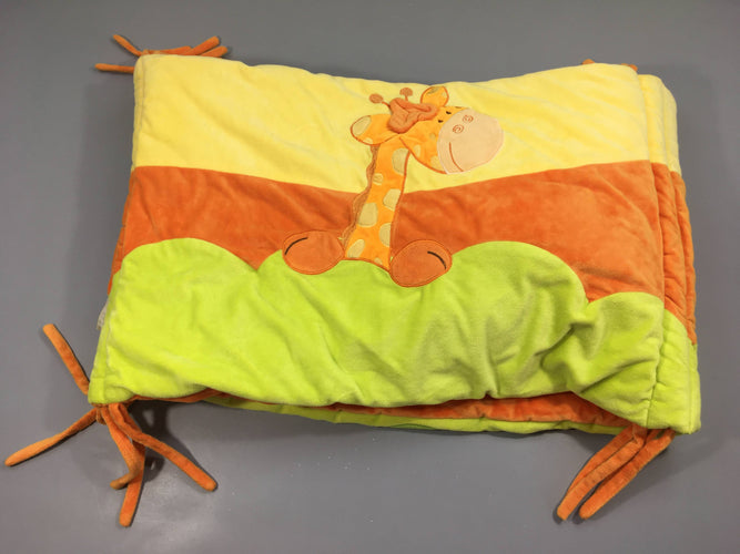 Tour de lit velours girafe, Titoutam, moins cher chez Petit Kiwi