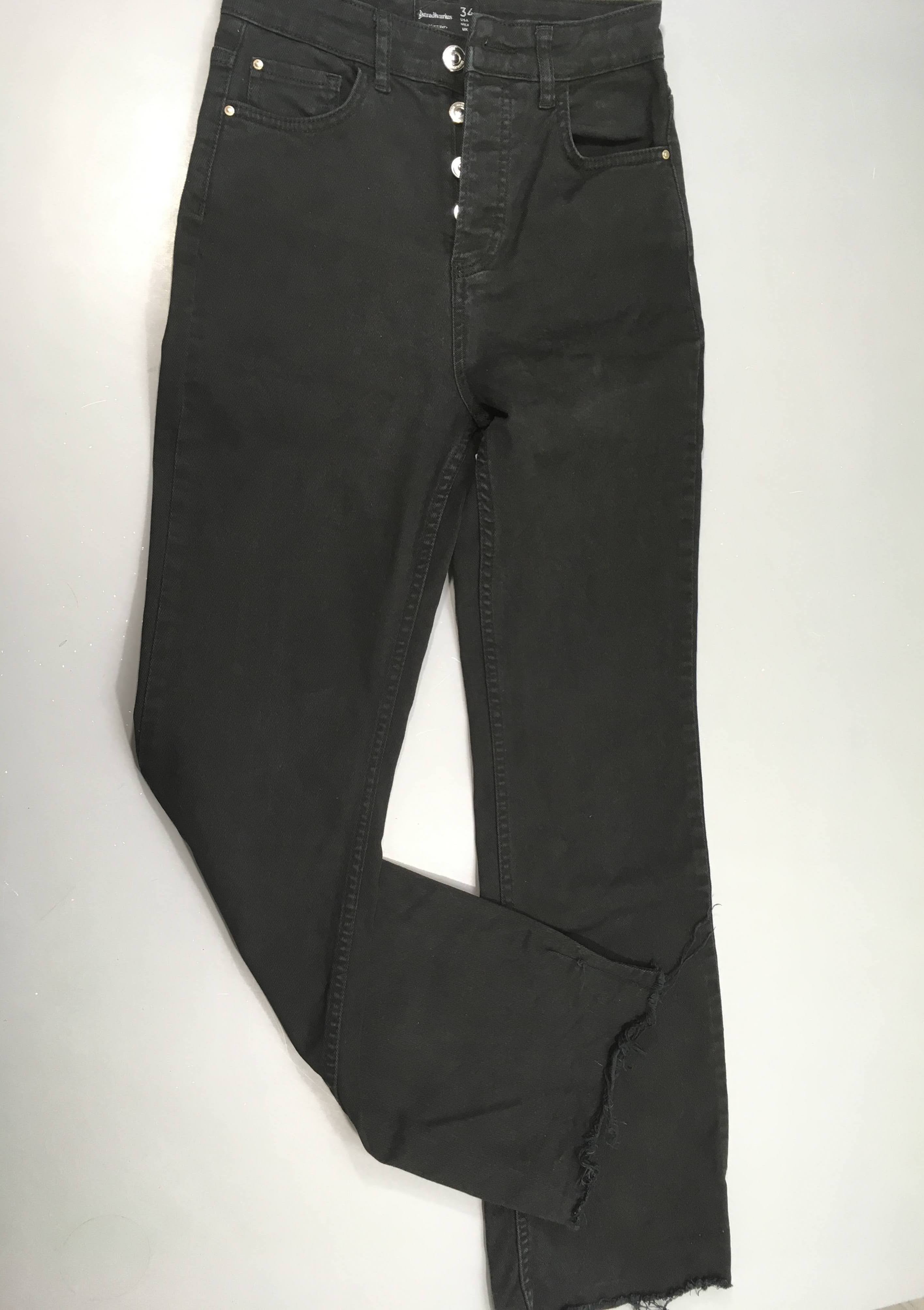 Pantalon noir, Stradivarius, 34