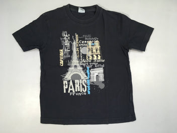 T-shirt m.c bleu foncé paris tour eiffel