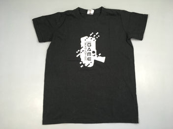 T-shirt m.c noir laser game