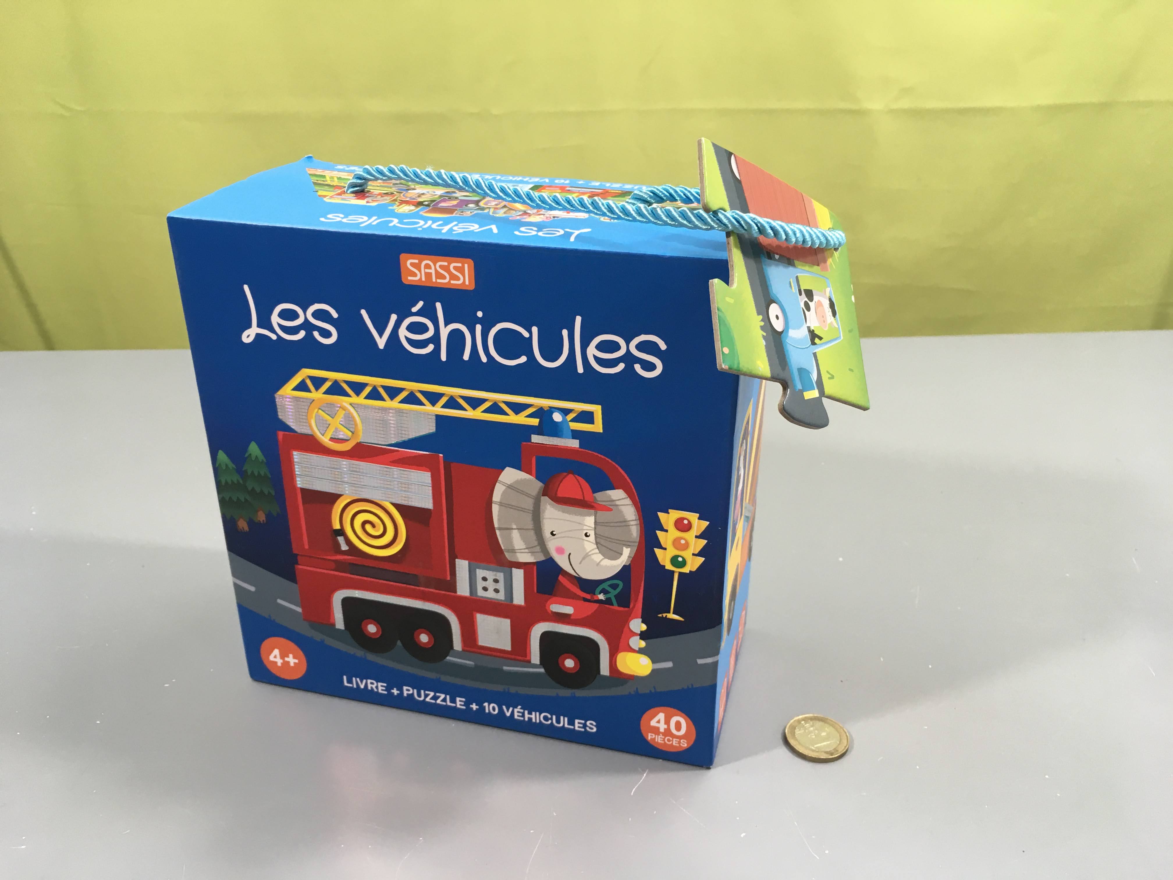 Puzzle les véhicules, Sassi, +4a - complet