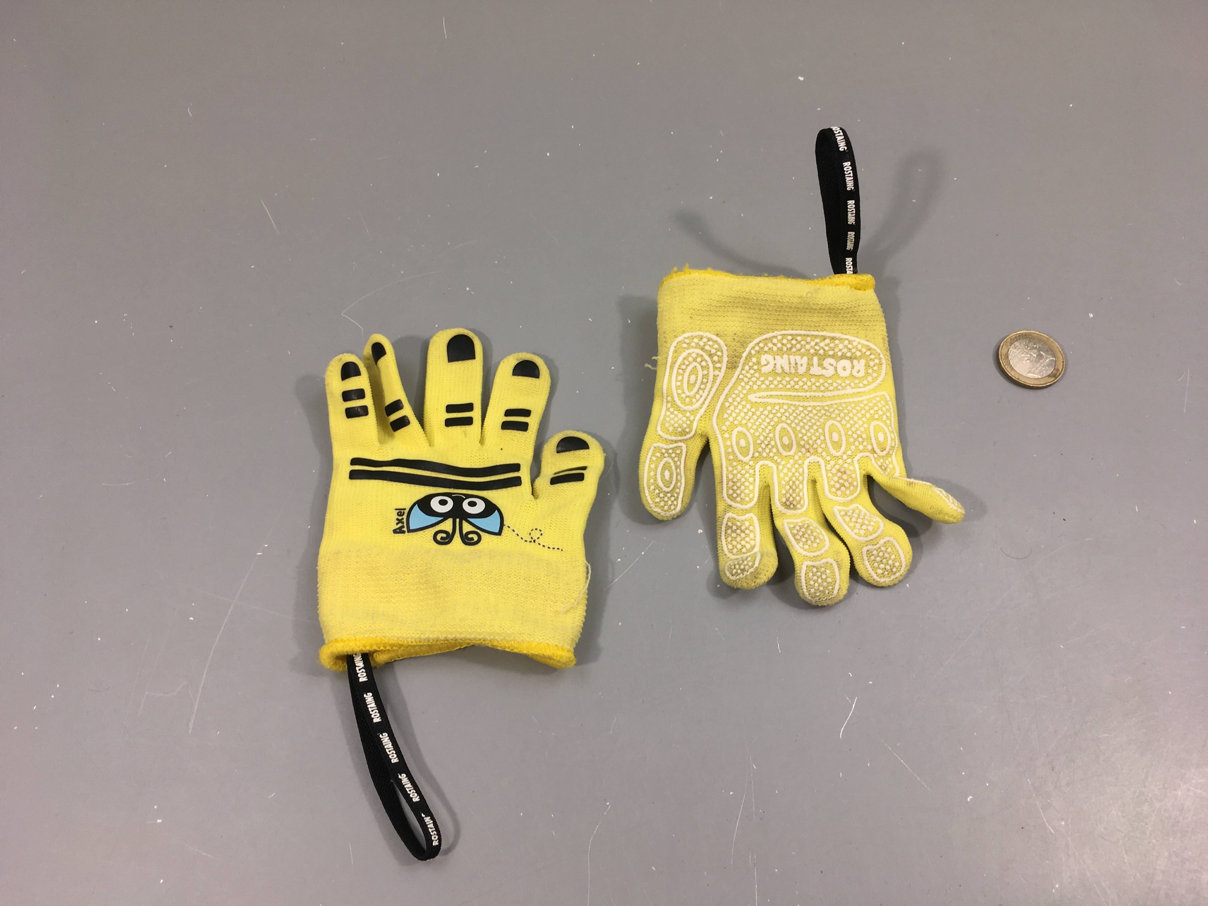 Paire de gants de jardinage Axel pour enfant, ROSTAING