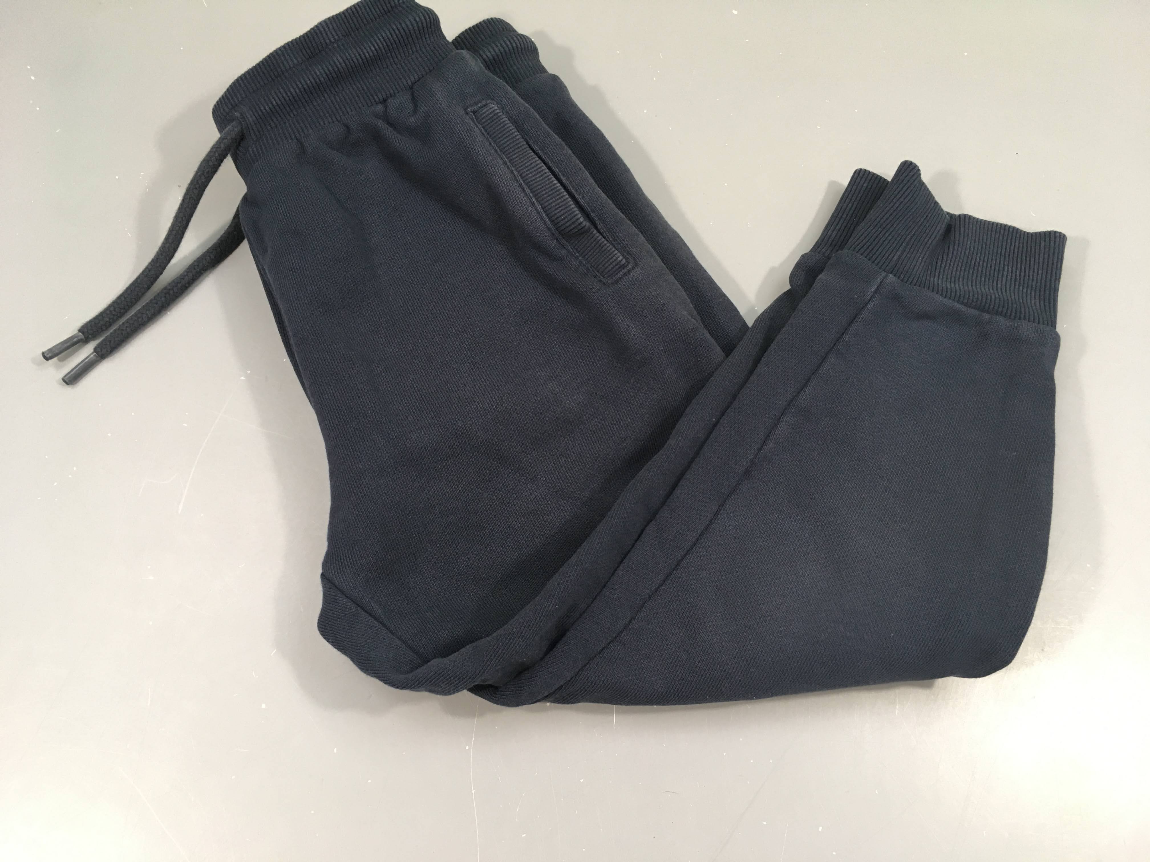 Pantalon de training molleton bleu marine