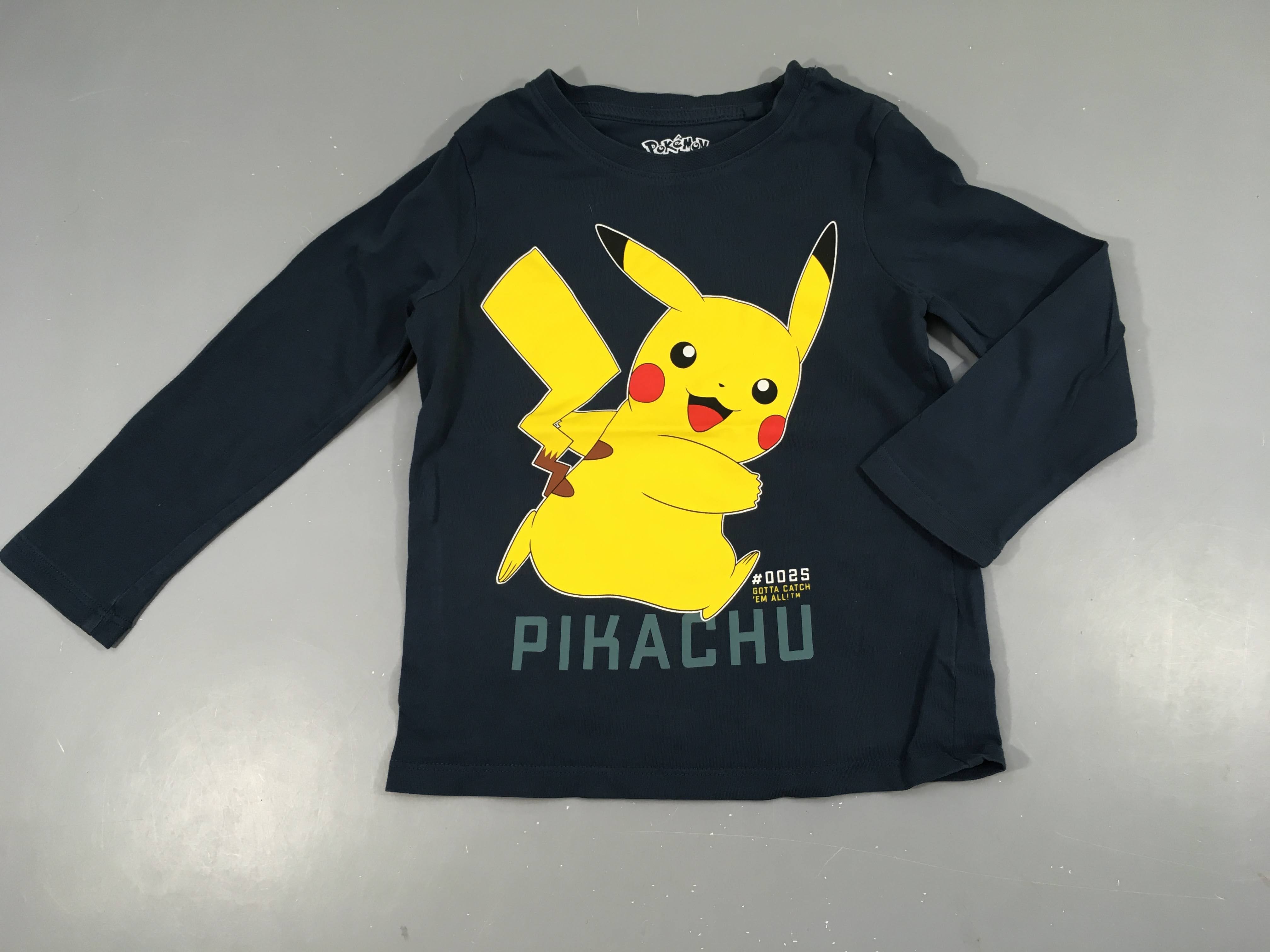 T-shirt m.l bleu marine Pokemon