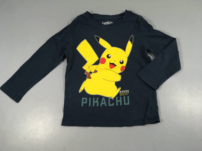 T-shirt m.l bleu marine Pokemon, moins cher chez Petit Kiwi