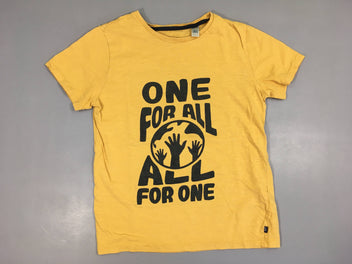 T-shirt m.c jaune flammé One