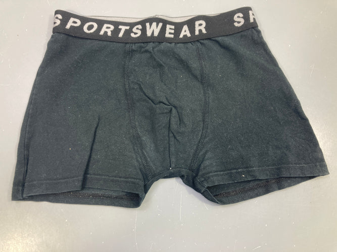 Boxer noir uni, Sportswear, moins cher chez Petit Kiwi