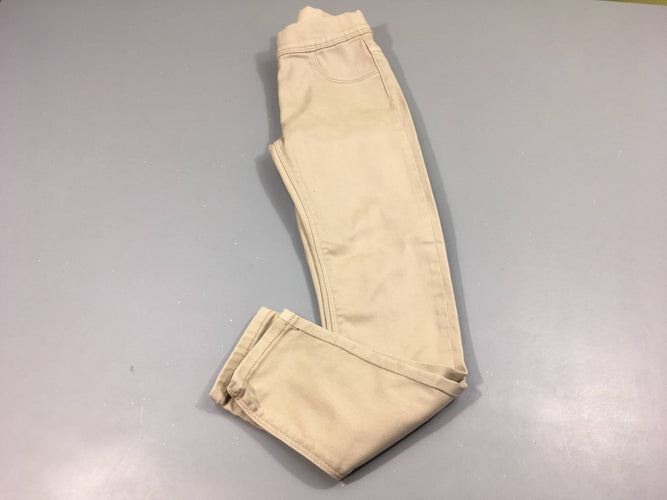 Jegging beige très clair, moins cher chez Petit Kiwi