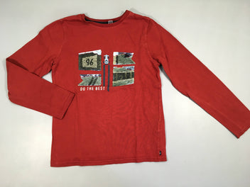 T-shirt m.l rouge 96 voiture sequins