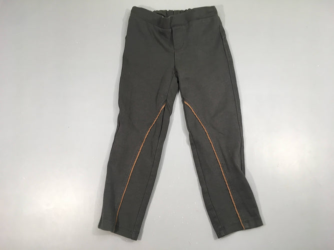 Pantalon d'équitation gris brun, moins cher chez Petit Kiwi