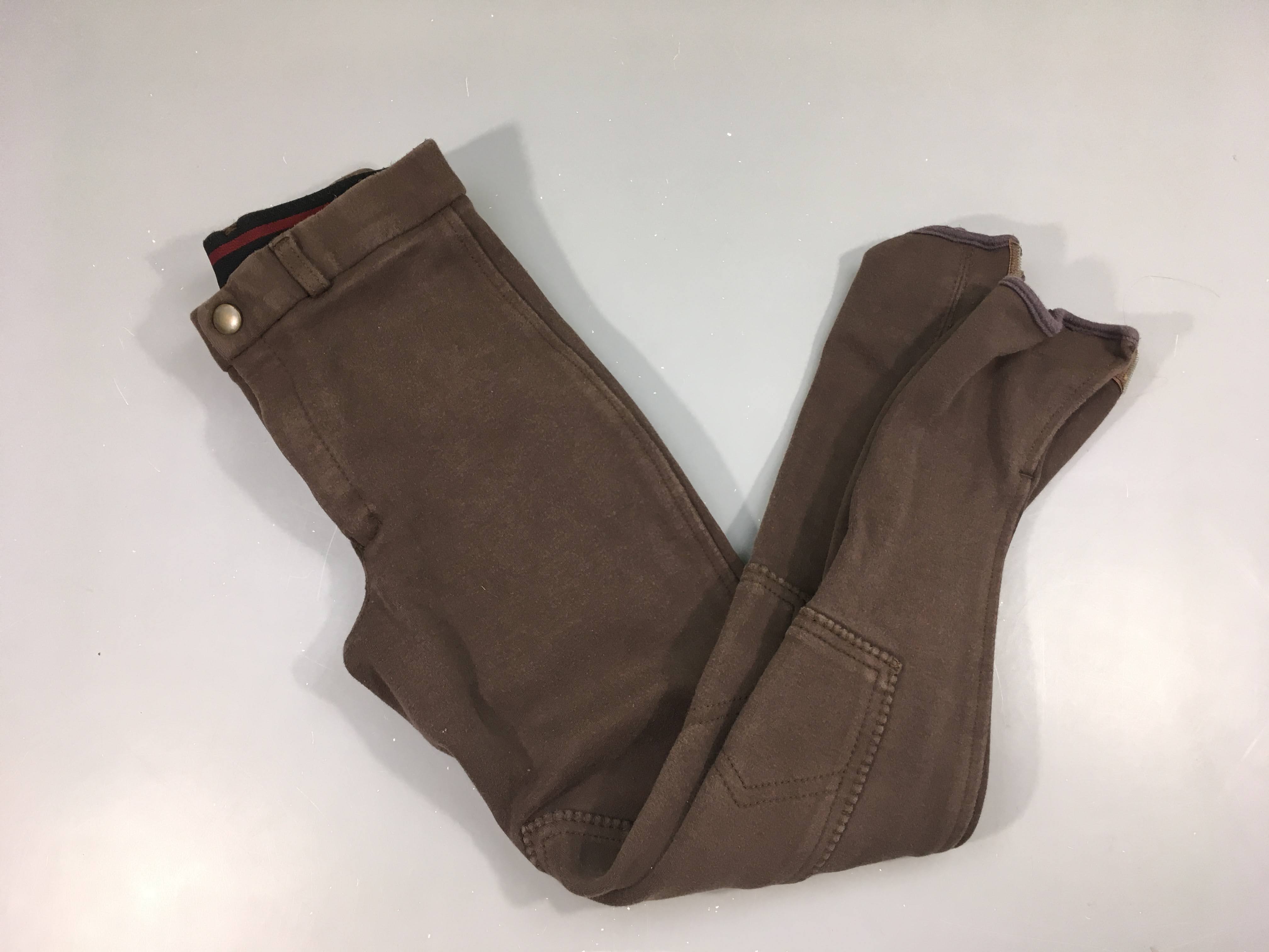 Pantalon d'équitation brun