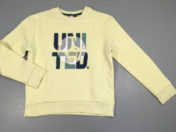 Sweat jaune clair UNITED