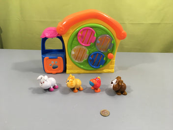 Maison avec 4 animaux