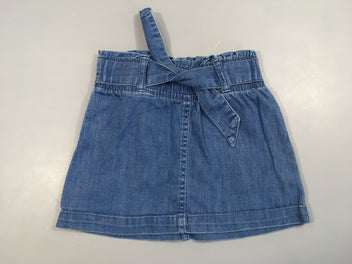 Jupe denim taille élastique