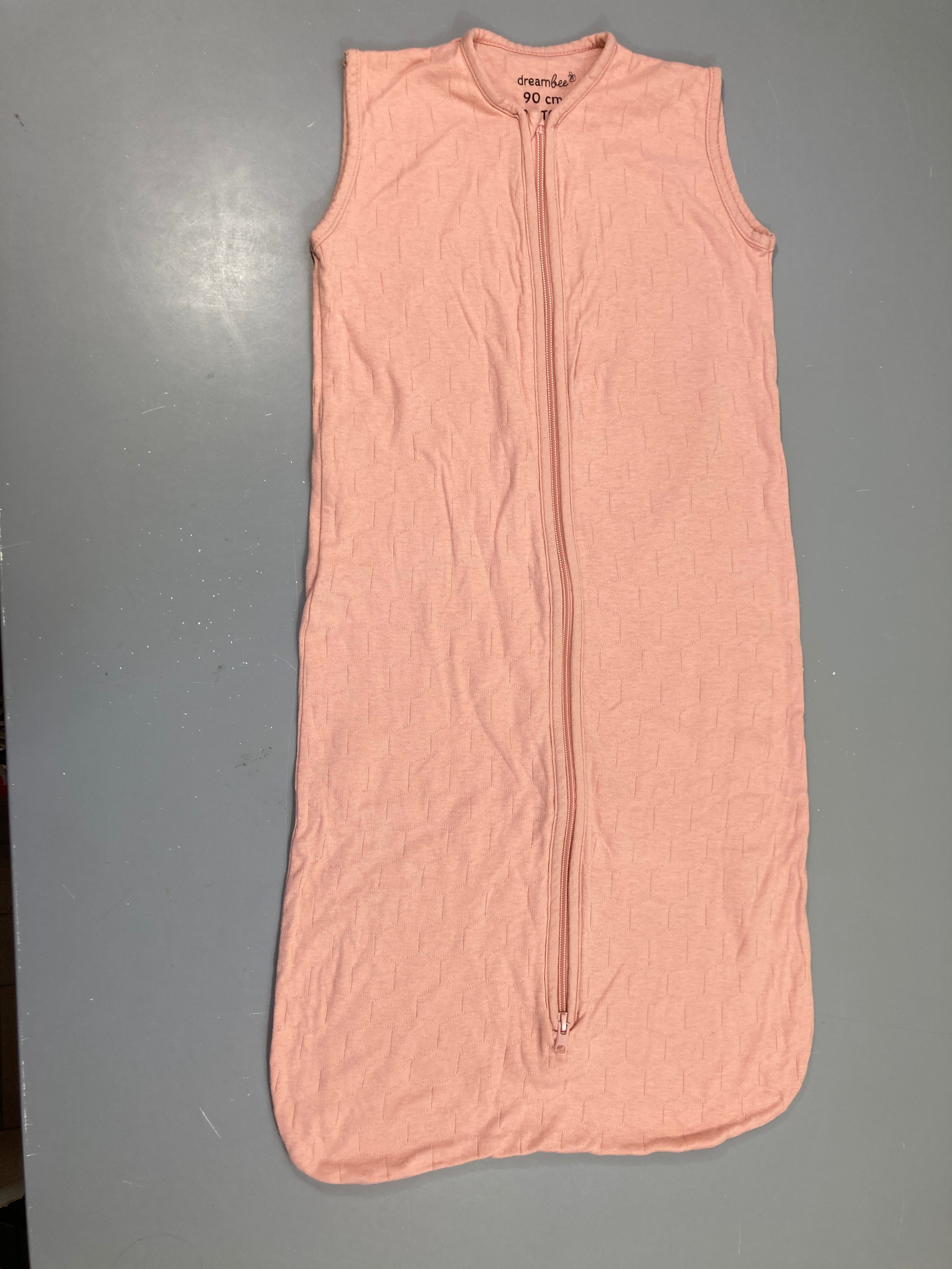 Sac de couchage s.m d'été jersey vieux rose, Tog 0,5, 90cm