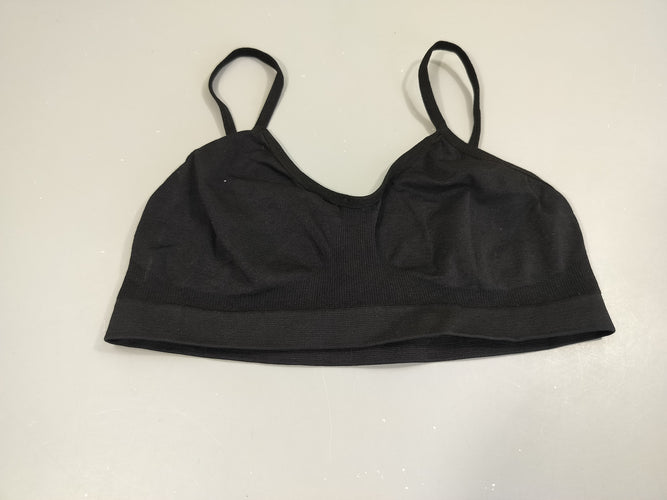 Brassière noire  90% polyamide  10% élasthanne, moins cher chez Petit Kiwi