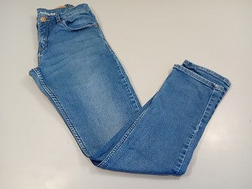 Jeans, bouton doré, moins cher chez Petit Kiwi