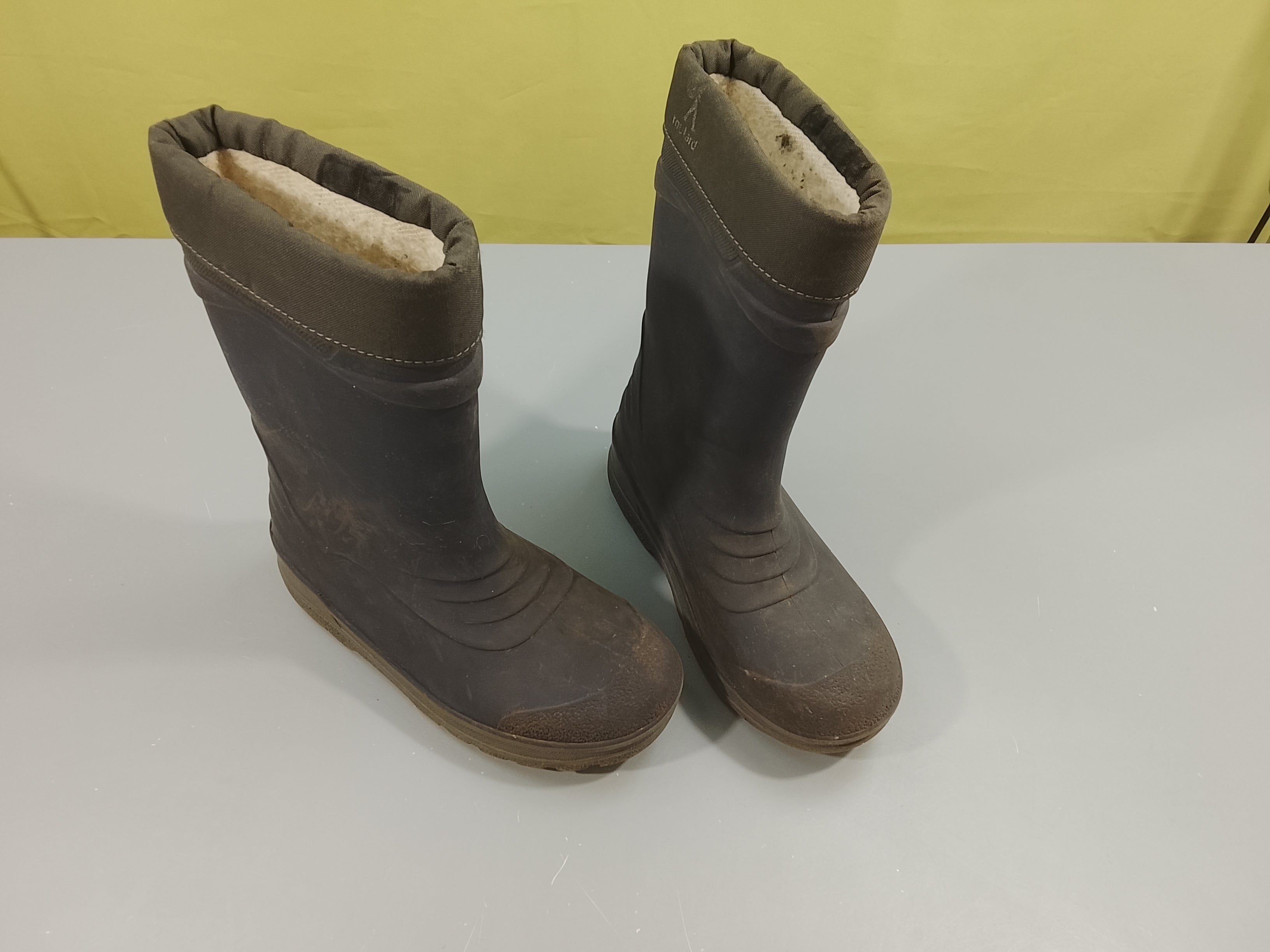 Bottes Routard  en caoutchouc, intérieur fausse fourrure ammovible  - 30