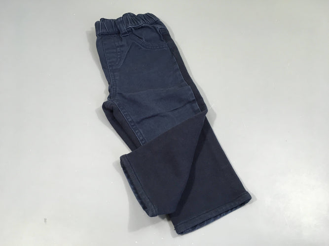 Pantalon bleu marine, moins cher chez Petit Kiwi