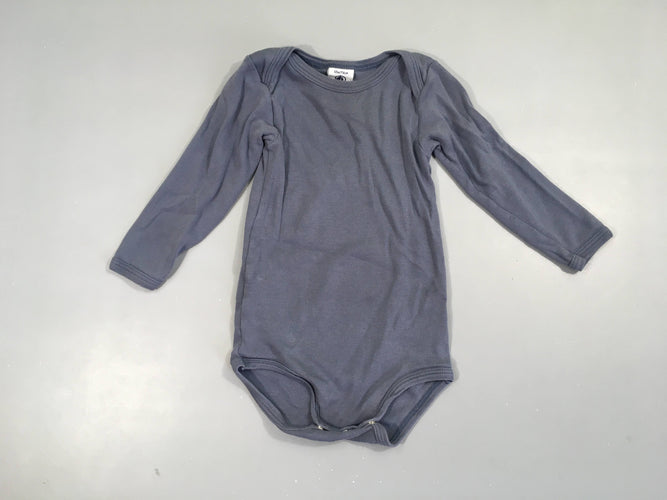 Body m.l bleu/gris foncé, moins cher chez Petit Kiwi