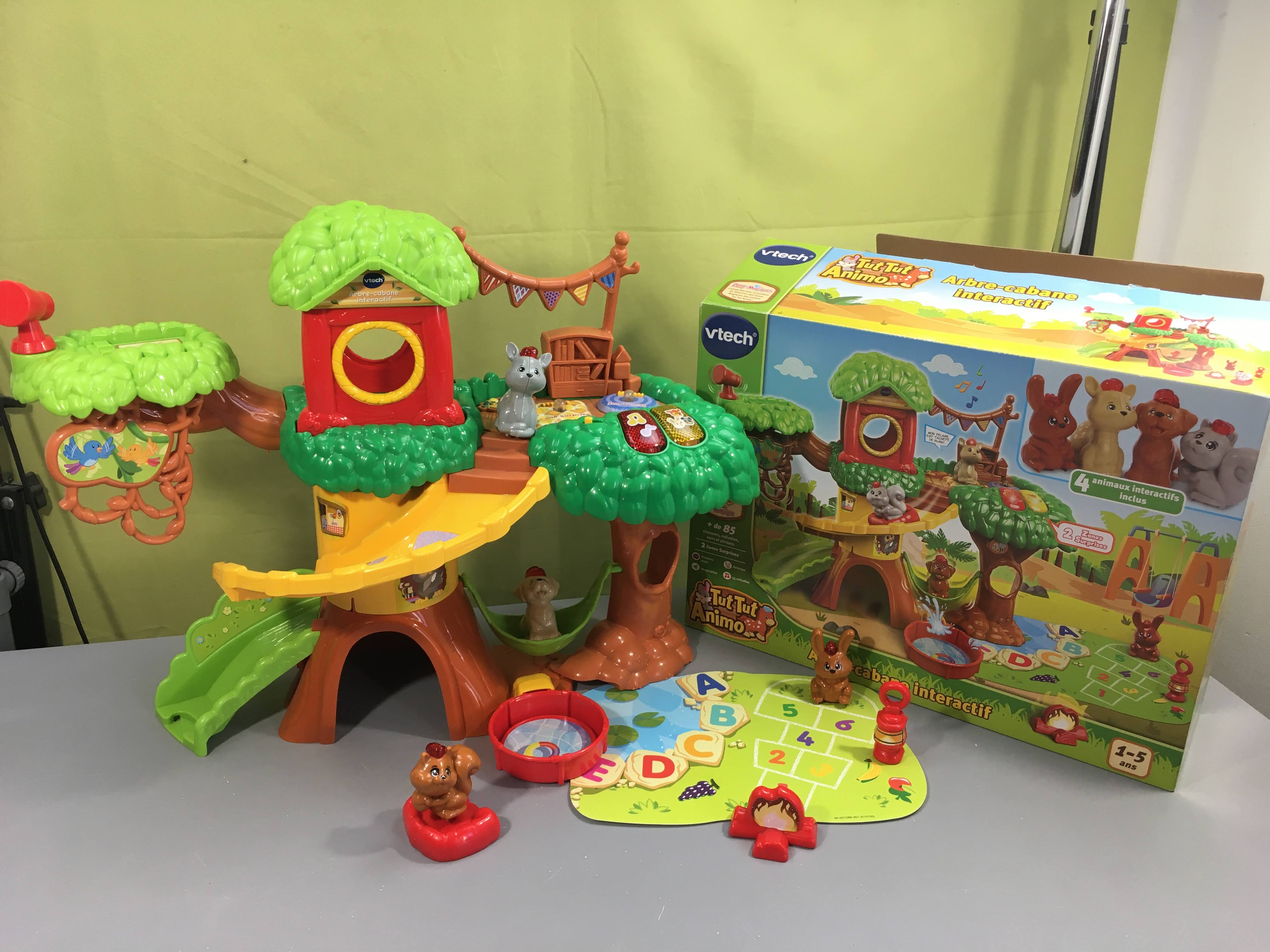 Tut Tut Animaux-Abre-cabane interactif-Complet 1-5a