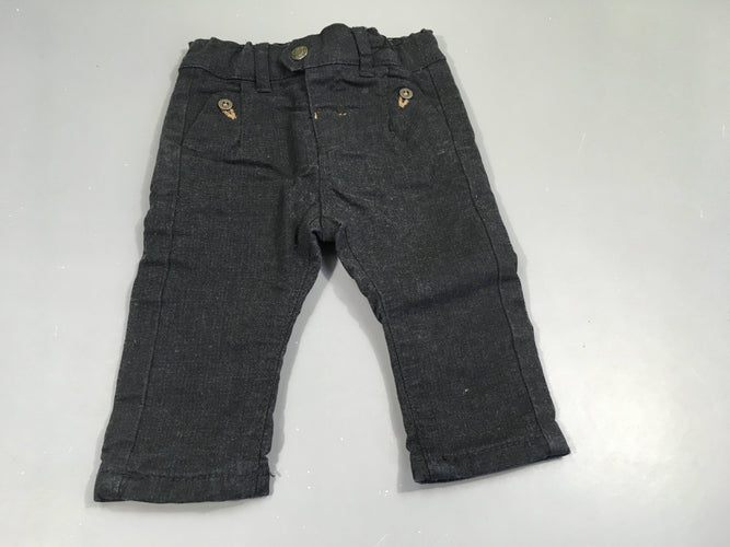 Pantalon denim foncé, moins cher chez Petit Kiwi