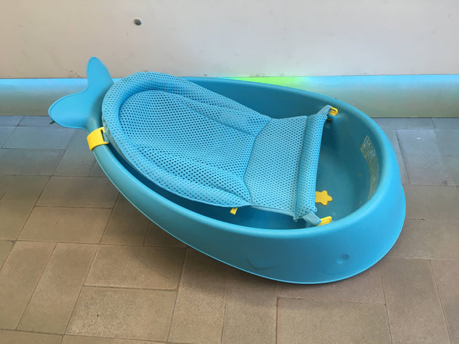 Baignoire évolutive Moby Smart Sling de 0 à 3 mois, de 3 à 6 mois et de 6 mois et +, moins cher chez Petit Kiwi
