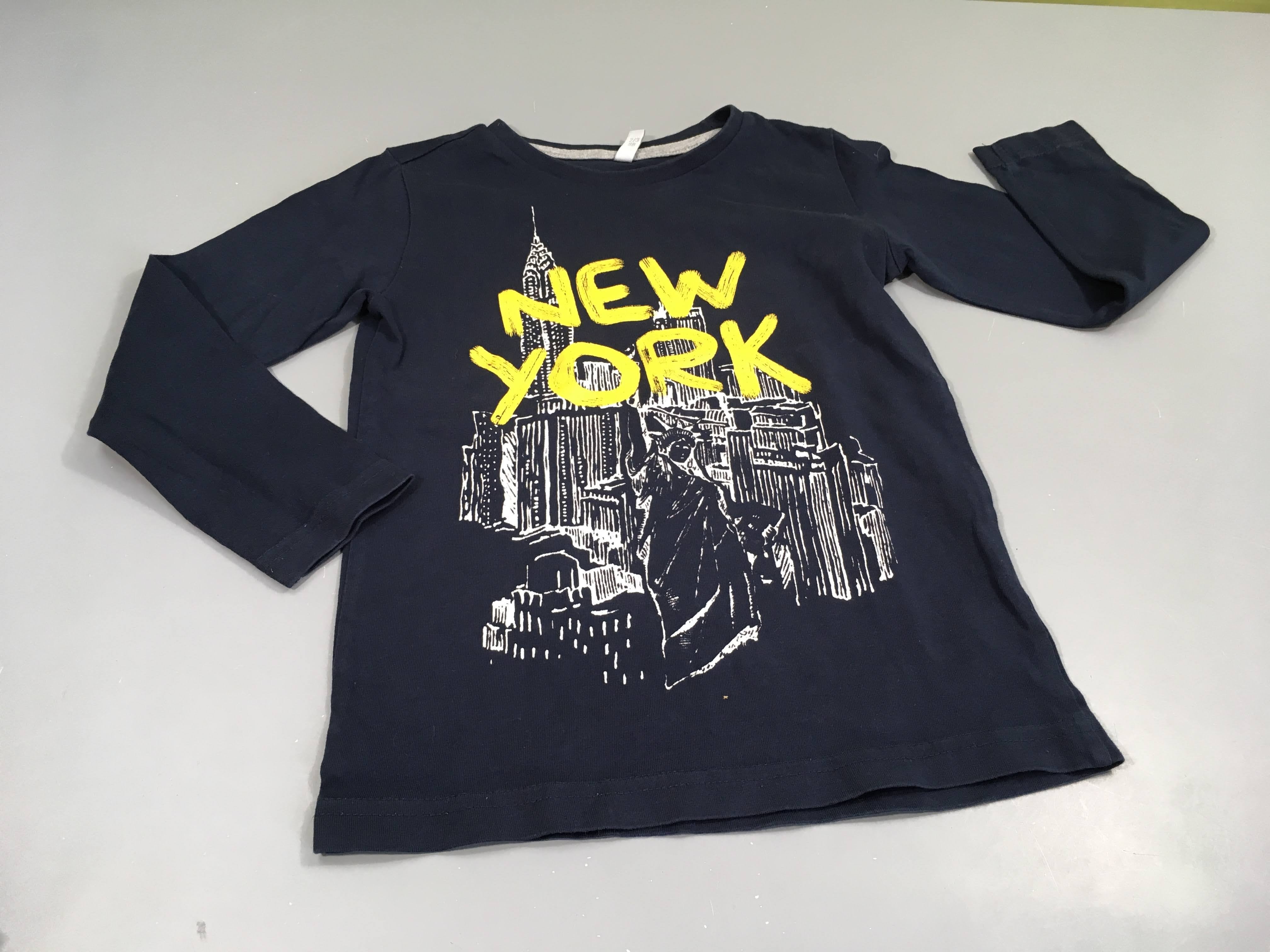 T-shirt m.l bleu marine 