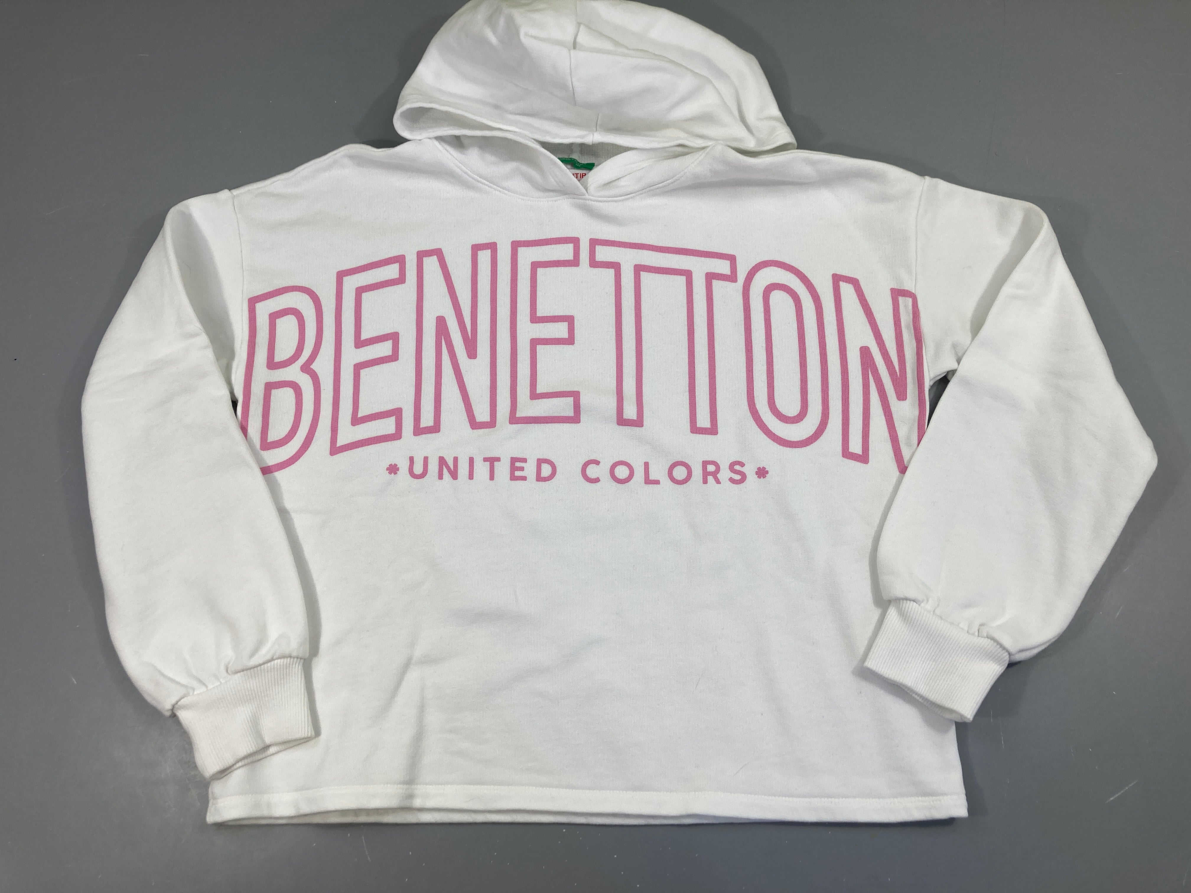 Sweat blanc Benetton