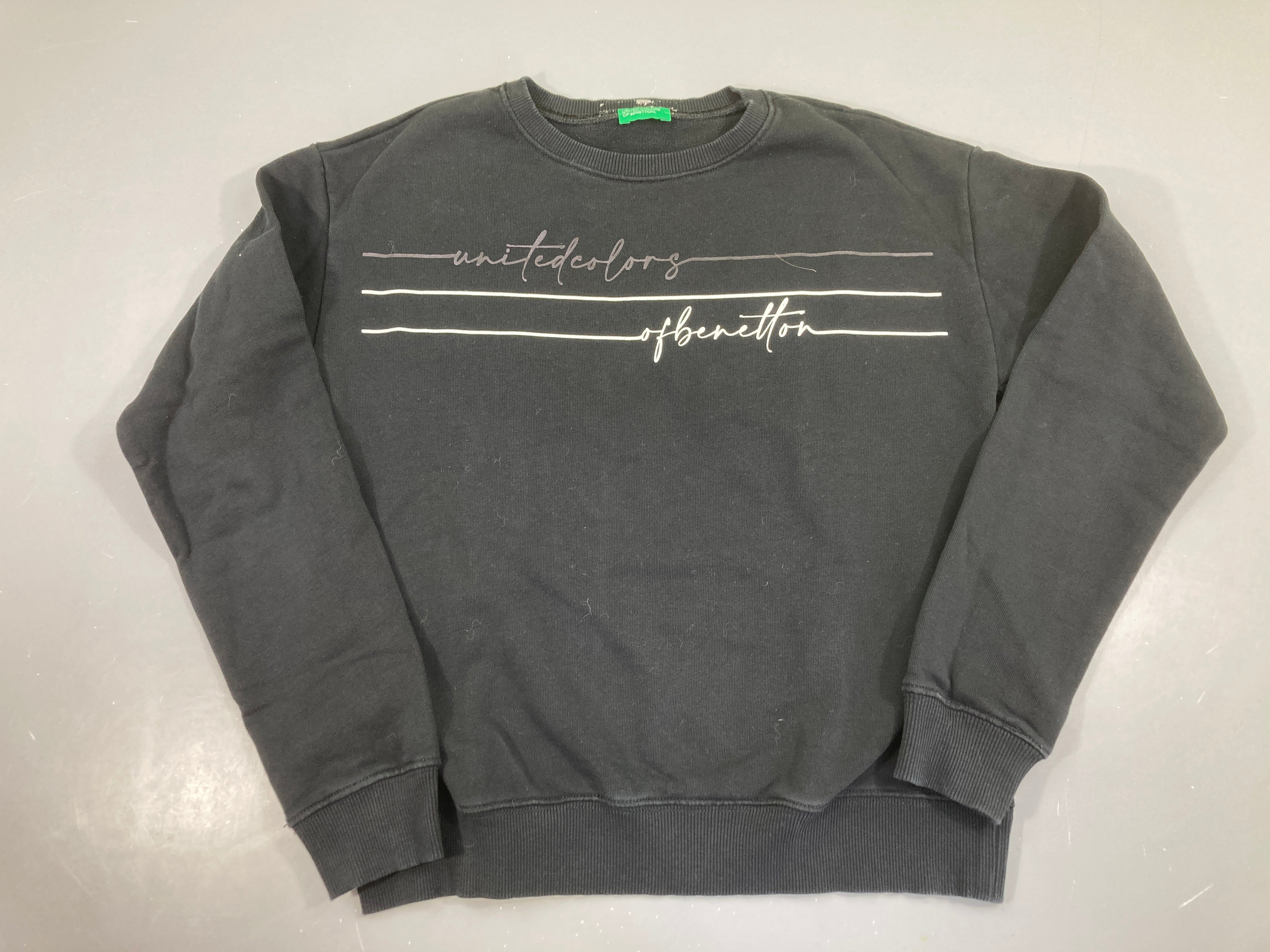 Sweat noir Benetton