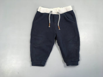 Pantalon de training bleu foncé/gris