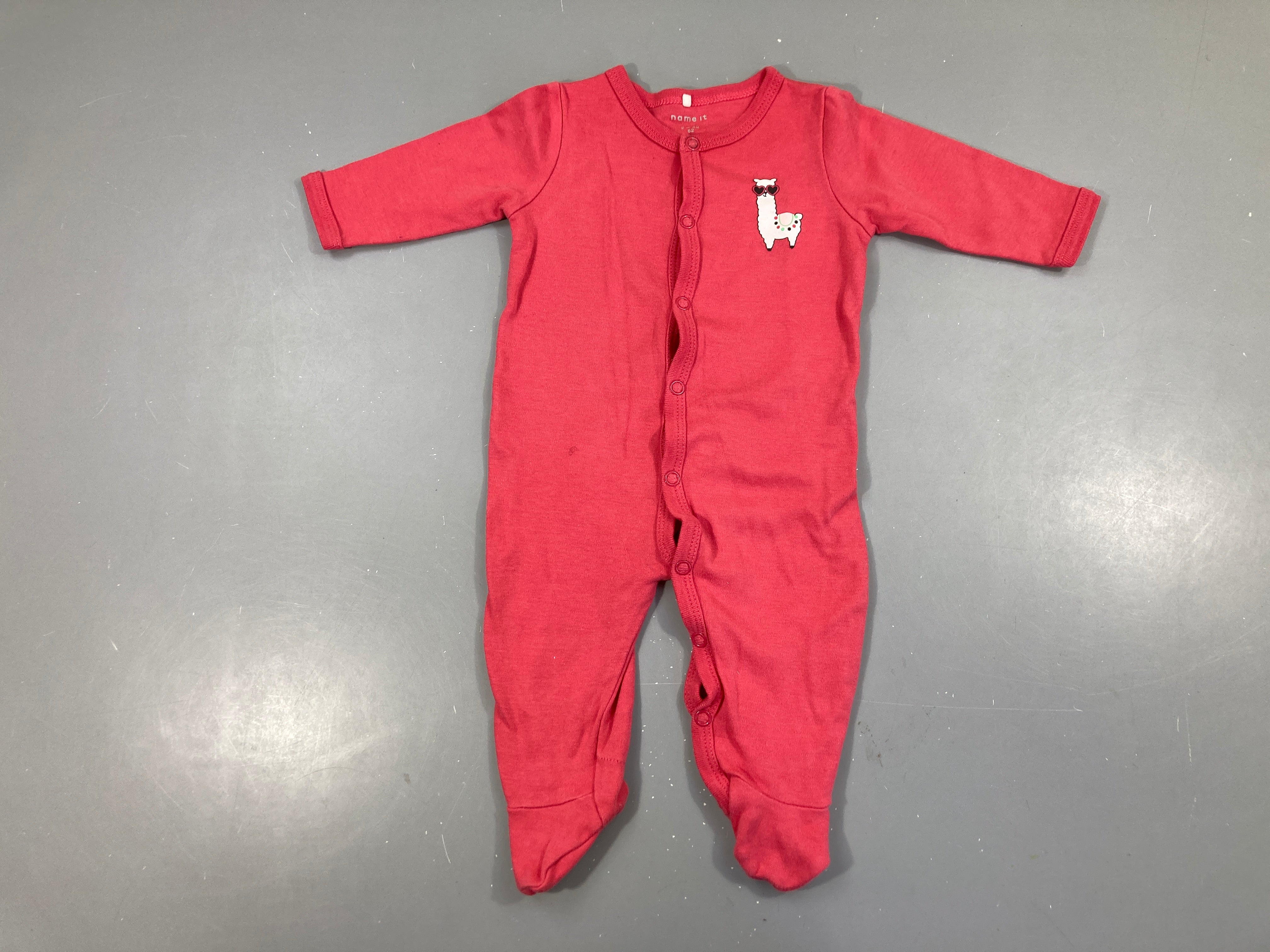 Pyjama jersey rose lama