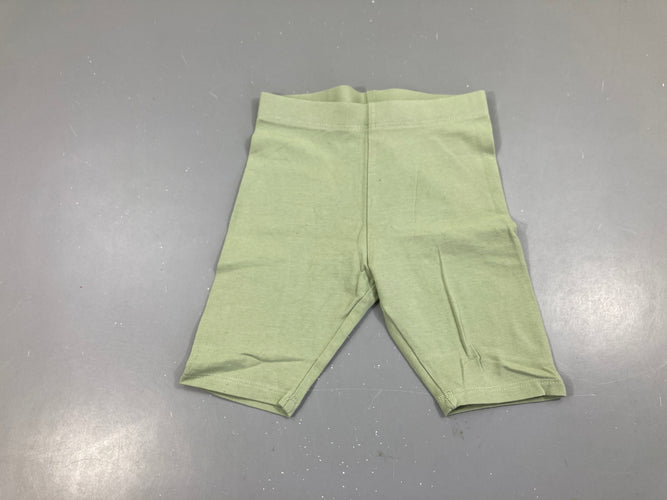 Legging court vert, moins cher chez Petit Kiwi